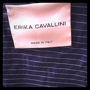 Italian handmade blue long Shirt